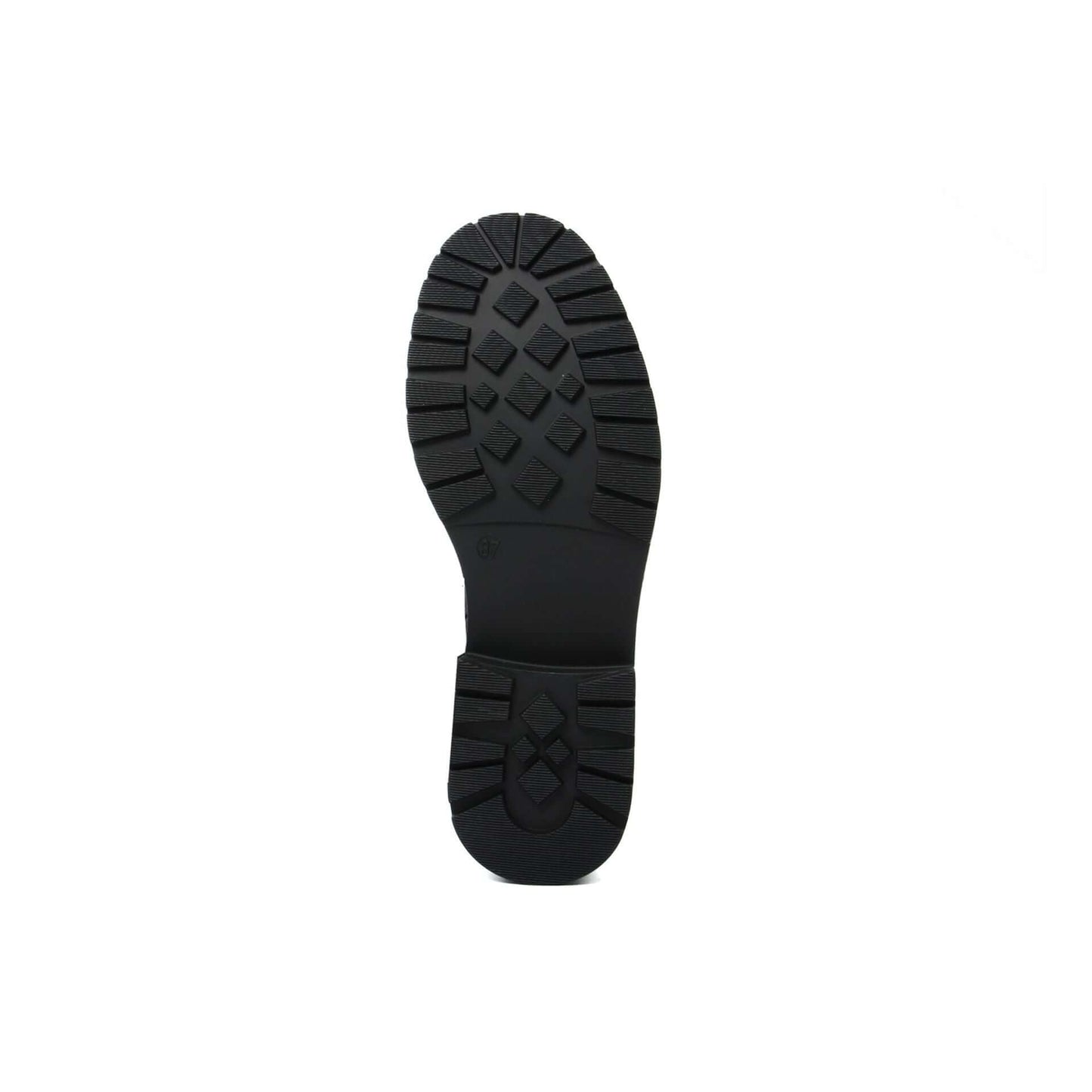 Fashion Attitude Ankle boots rubber sole view with traction pattern for optimal grip and durability.