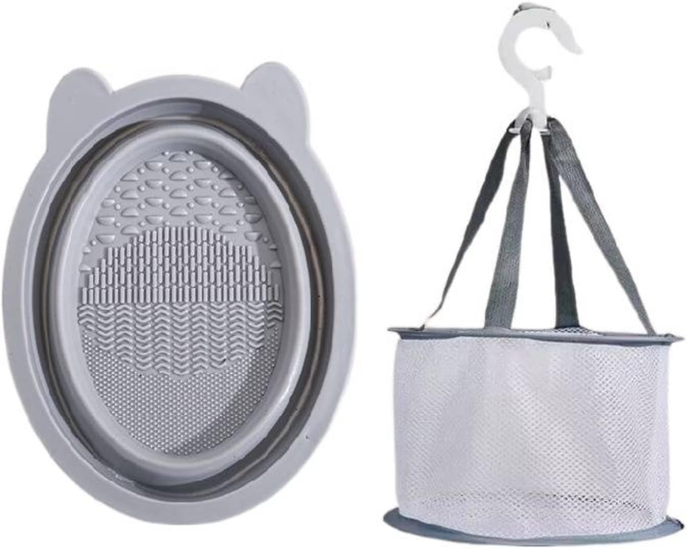 Makeup Brush Cleaning Pad Folding Beauty Tools Cleaning Brush Beauty Blender Powder Puff Cleaning