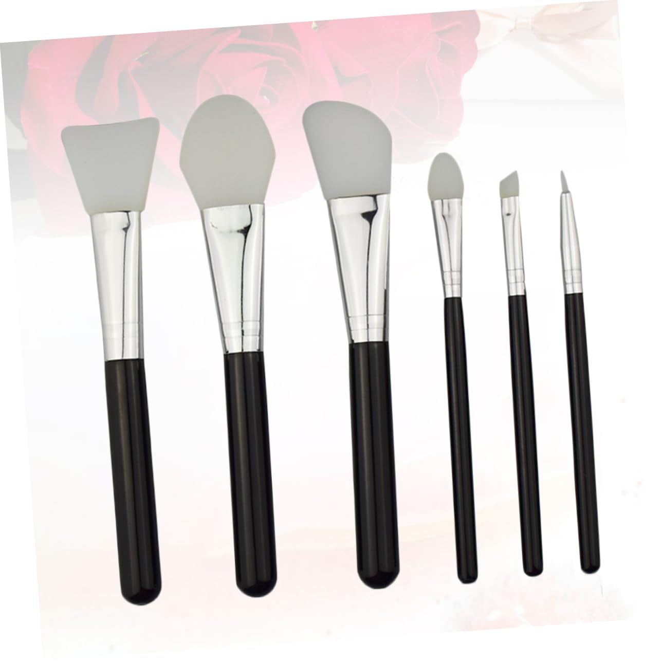 Peach-Pink Portable Makeup Brush Set Professional Cosmetic Tools for Women for Daily Use Eye Makeup Soft Bristles for Natural Finish
