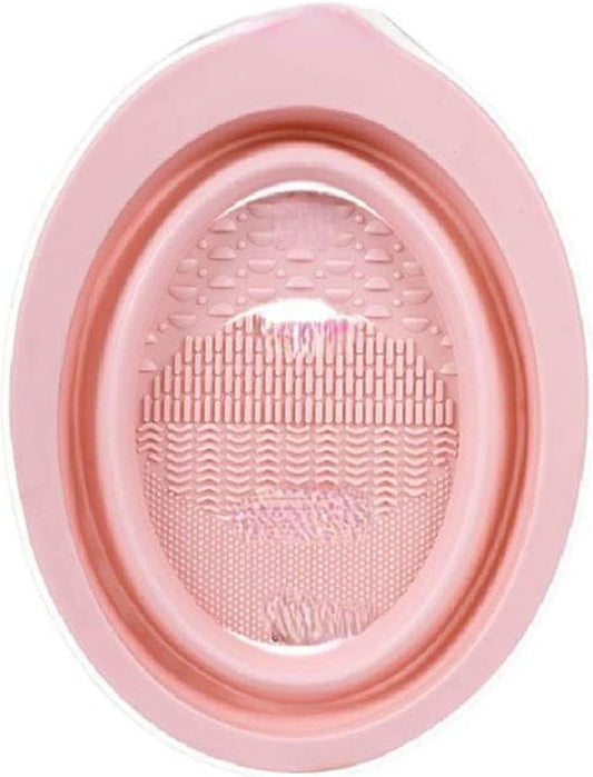 Makeup Brush Cleaning Pad Folding Beauty Tools Cleaning Brush Beauty Blender Powder Puff Cleaning