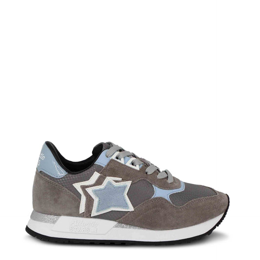 Atlantic Stars women's sneakers in grey and blue, stylish and comfortable footwear for women.