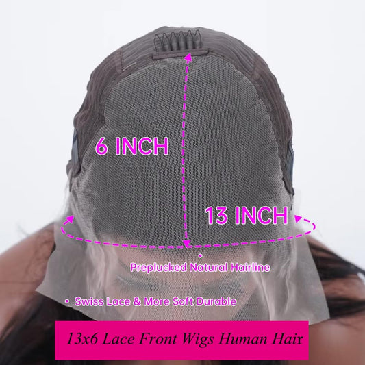 Highlight Honey Blonde Deep Wave Lace Front Wig 13×6 Ombre P4/27 Highlight Colored Lace Front Wigs Human Hair Pre Plucked Bleached Knots 200% Density (13X6 Honey Deep, 20 Inch)