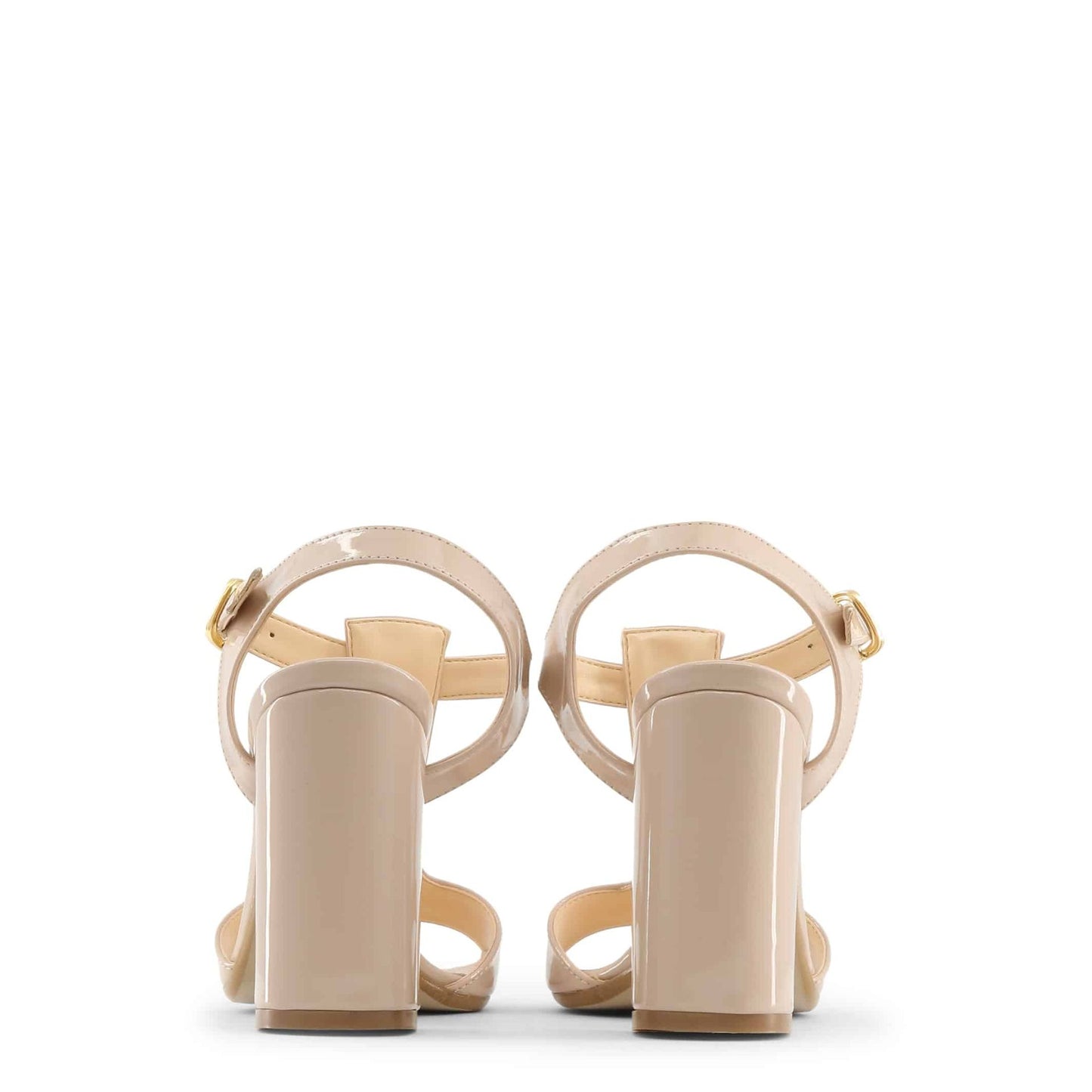 Made in Italia sandals, stylish women's shoes with adjustable ankle straps and 10 cm heels.