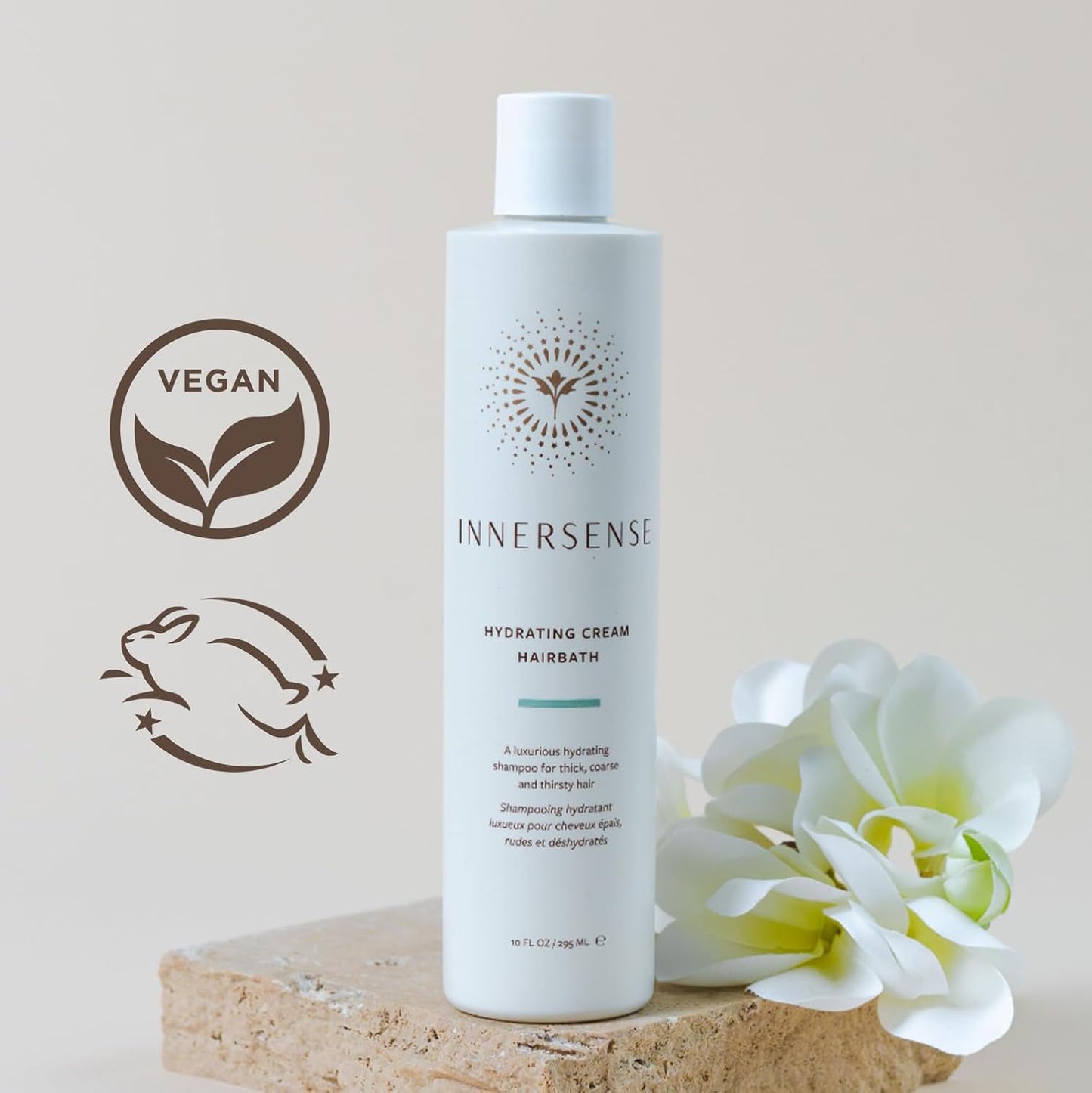 Organic Beauty - Natural Hydrating Hairbath Shampoo | Non-Toxic, Cruelty-Free, Clean Haircare (10Oz)