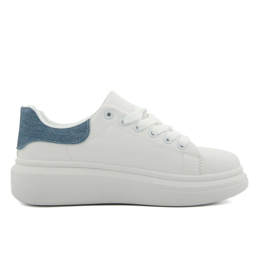 Fashion Attitude Sneakers with synthetic leather upper and rubber sole, perfect for spring/summer collection.